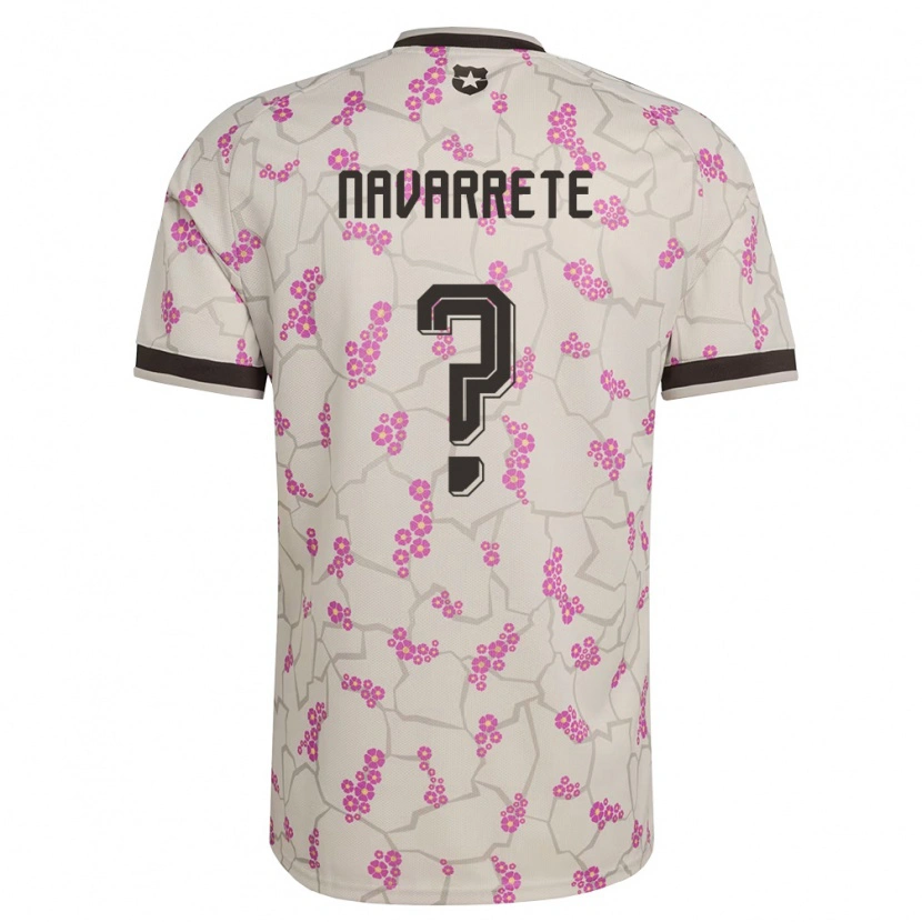 Danxen Niño Camiseta Chile Sebastián Navarrete #0 Blanco Púrpura 2ª Equipación 26-28 La Camisa