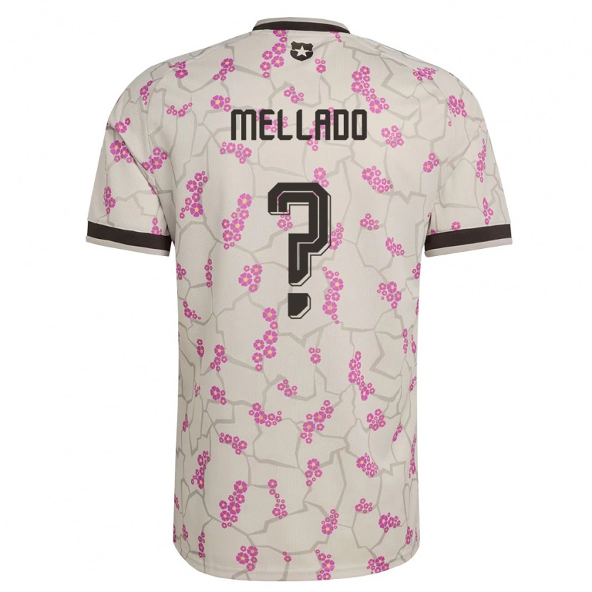 Danxen Niño Camiseta Chile Catalina Mellado #0 Blanco Púrpura 2ª Equipación 26-28 La Camisa