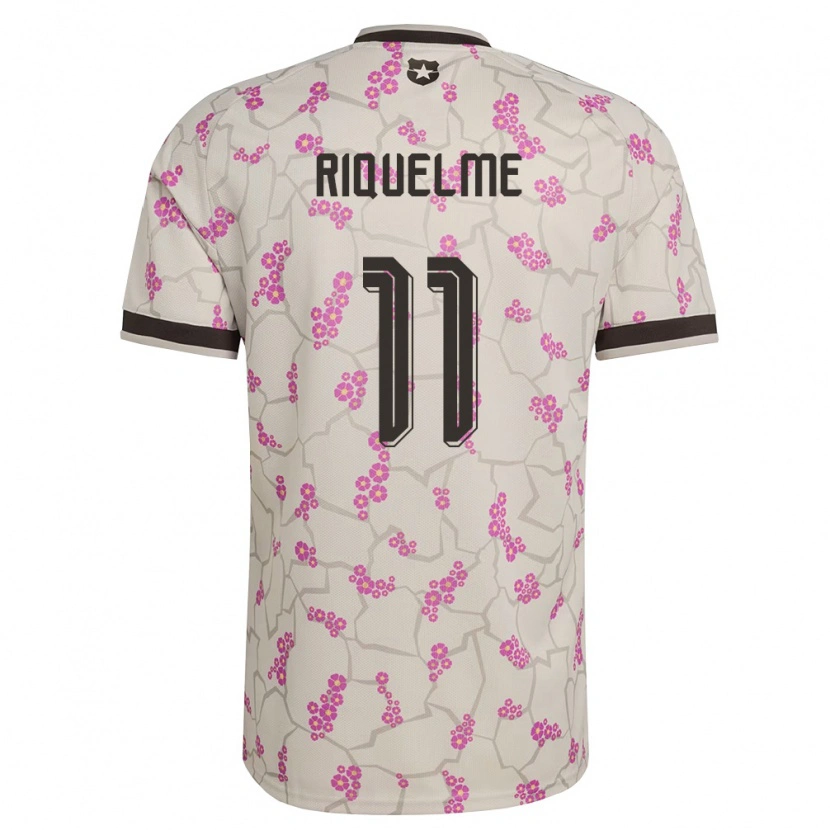 Danxen Niño Camiseta Chile Antonio Riquelme #11 Blanco Púrpura 2ª Equipación 26-28 La Camisa