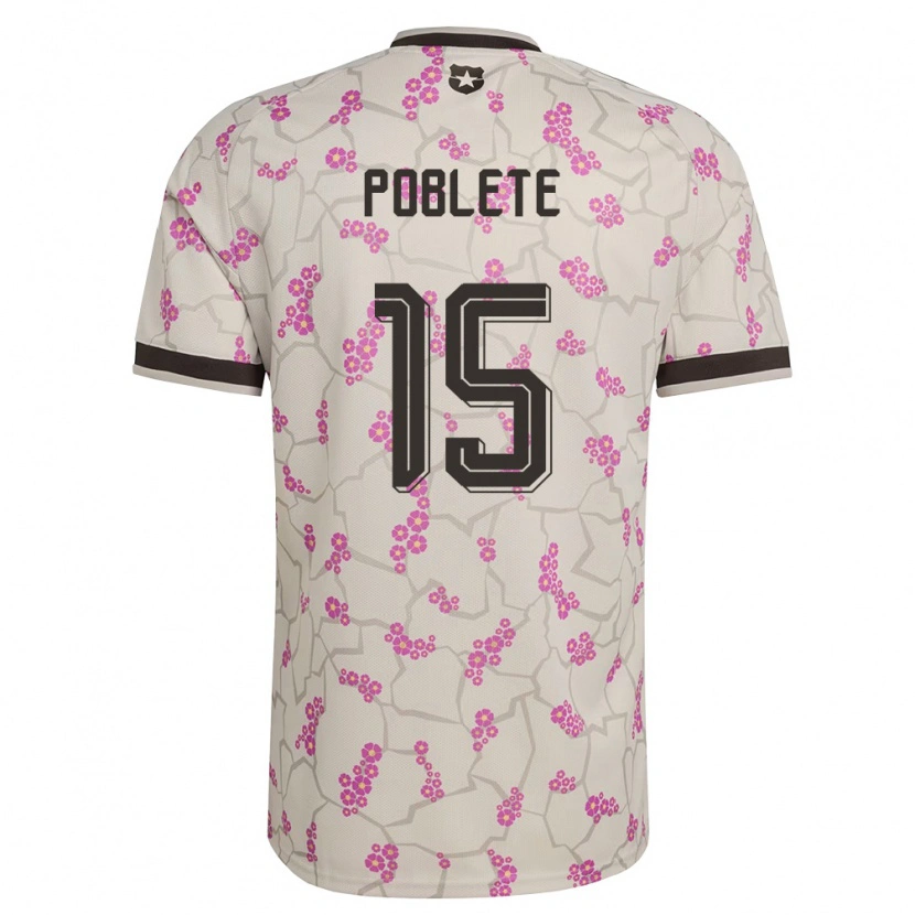 Danxen Niño Camiseta Chile Jaime Poblete #15 Blanco Púrpura 2ª Equipación 26-28 La Camisa