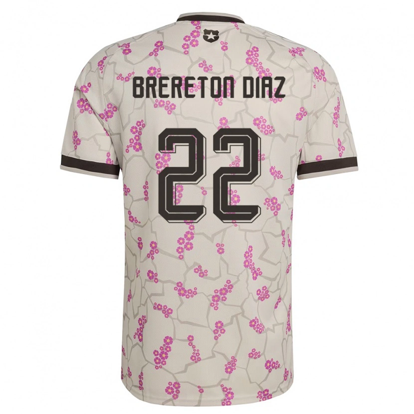 Danxen Niño Camiseta Chile Ben Brereton Díaz #22 Blanco Púrpura 2ª Equipación 26-28 La Camisa