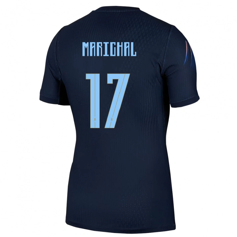 Danxen Niño Camiseta Uruguay Mauro Marichal #17 Negro Azul 2ª Equipación 26-28 La Camisa
