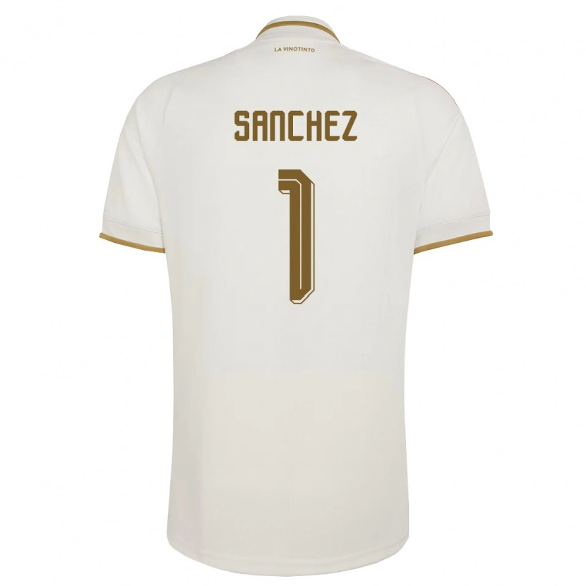 Danxen Niño Camiseta Venezuela Jorge Sánchez #1 Marfil Amarillo 2ª Equipación 26-28 La Camisa