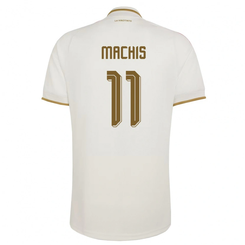 Danxen Niño Camiseta Venezuela Darwin Machís #11 Marfil Amarillo 2ª Equipación 26-28 La Camisa