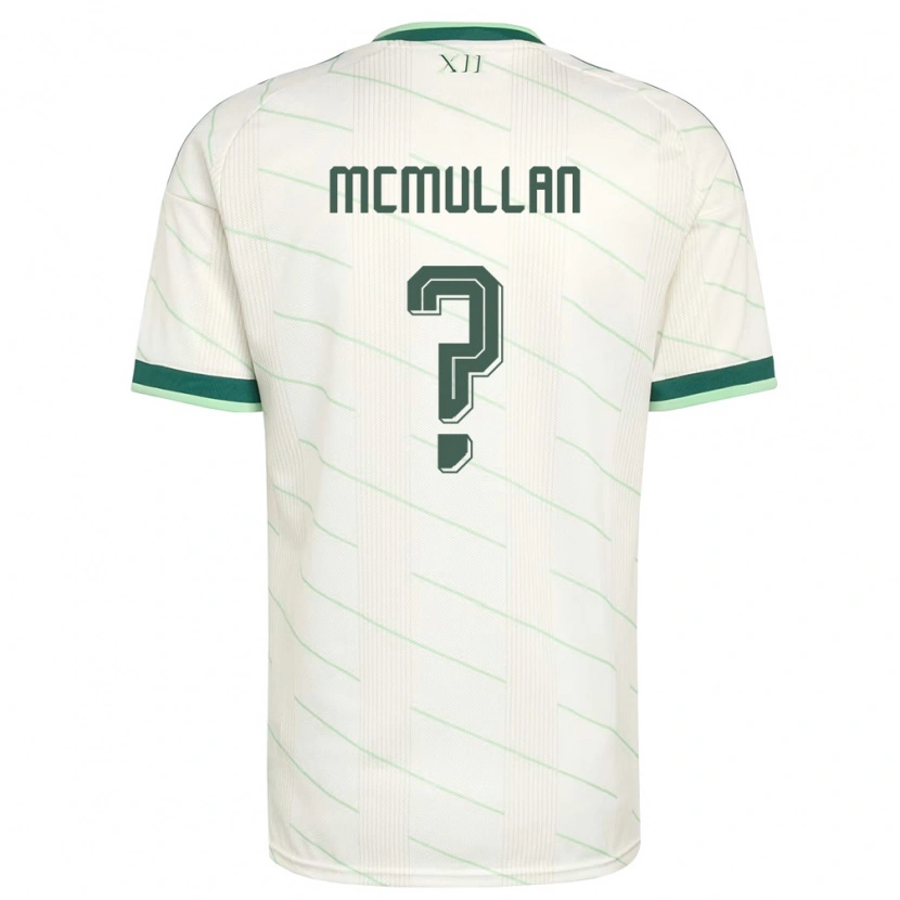 Danxen Hombre Camiseta Irlanda Del Norte Stephen Mcmullan #0 Blanco Verde 2ª Equipación 26-28 La Camisa