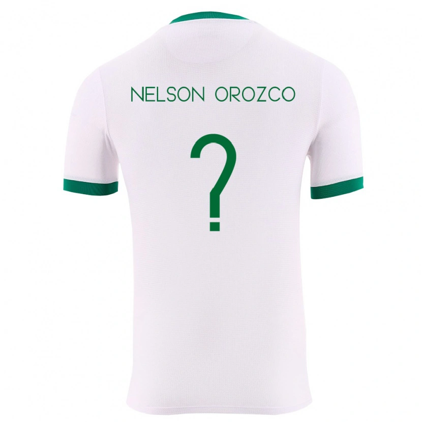 Danxen Hombre Camiseta Bolivia Jorge Nelson Orozco #0 Blanco Verde Rojo 2ª Equipación 26-28 La Camisa