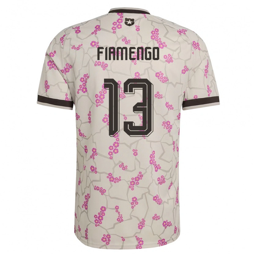Danxen Hombre Camiseta Chile Darko Fiamengo #13 Blanco Púrpura 2ª Equipación 26-28 La Camisa