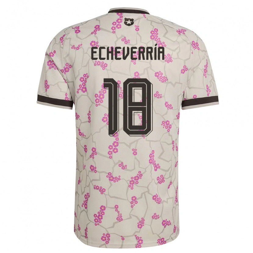 Danxen Hombre Camiseta Chile Rodrigo Echeverría #18 Blanco Púrpura 2ª Equipación 26-28 La Camisa