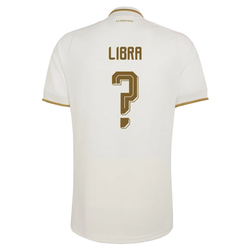 Danxen Hombre Camiseta Venezuela Marco Libra #0 Marfil Amarillo 2ª Equipación 26-28 La Camisa