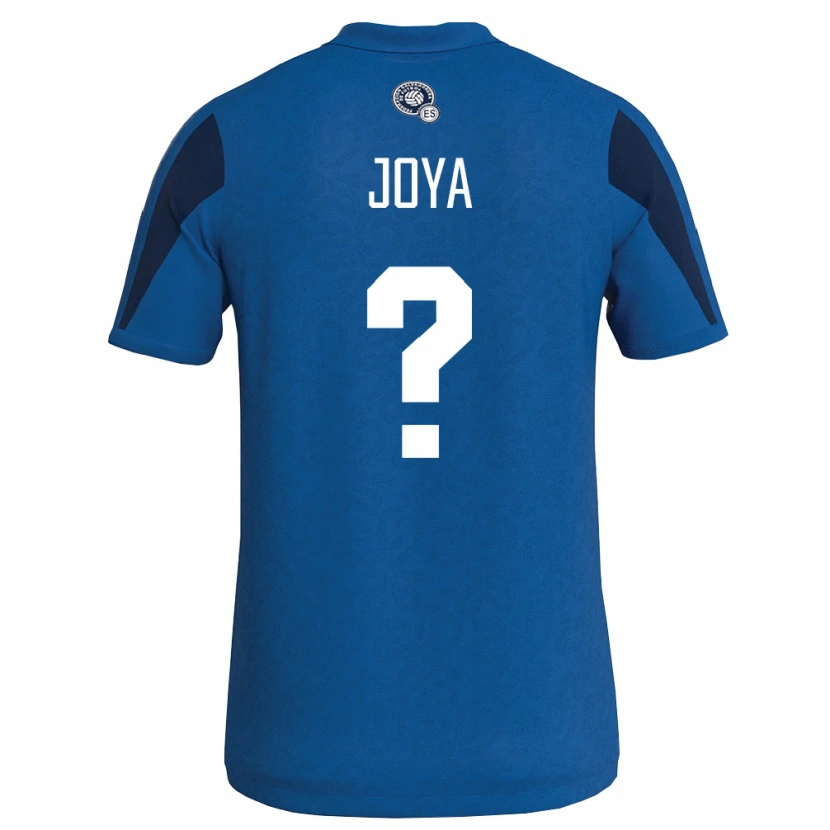 Danxen Mujer Camiseta El Salvador Marlon Joya #0 Azul Marino 1ª Equipación 26-28 La Camisa