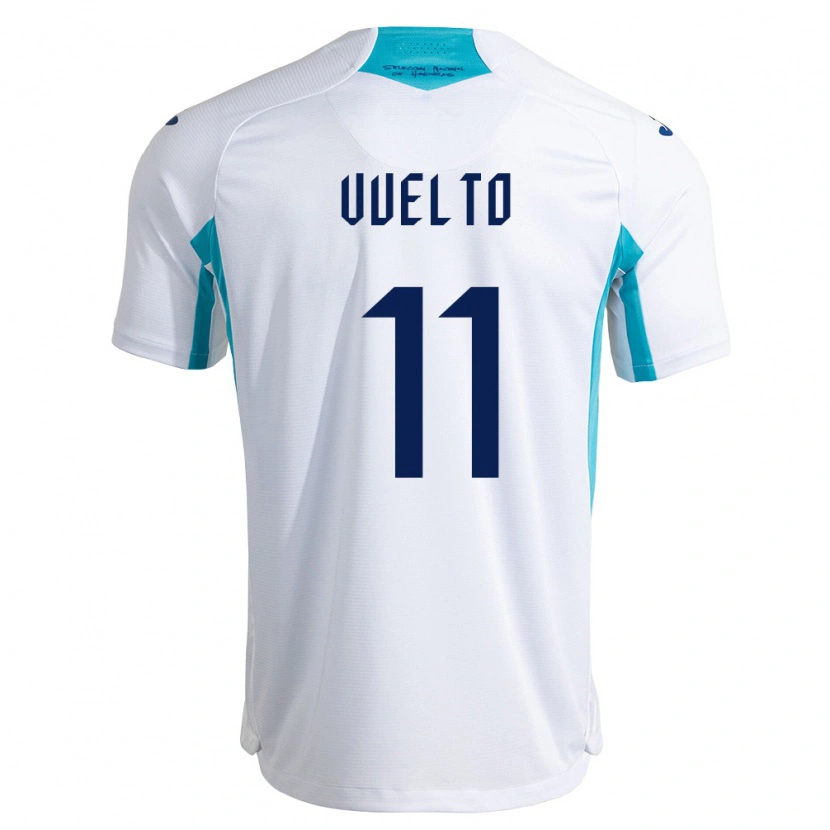 Danxen Mujer Camiseta Honduras Darixon Vuelto #11 Blanco Azul Azul Cielo 1ª Equipación 26-28 La Camisa