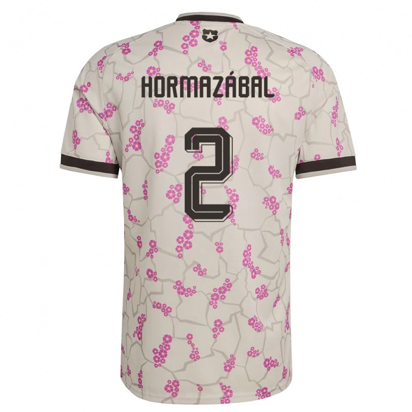 Danxen Mujer Camiseta Chile Fabián Hormazábal #2 Blanco Púrpura 2ª Equipación 26-28 La Camisa