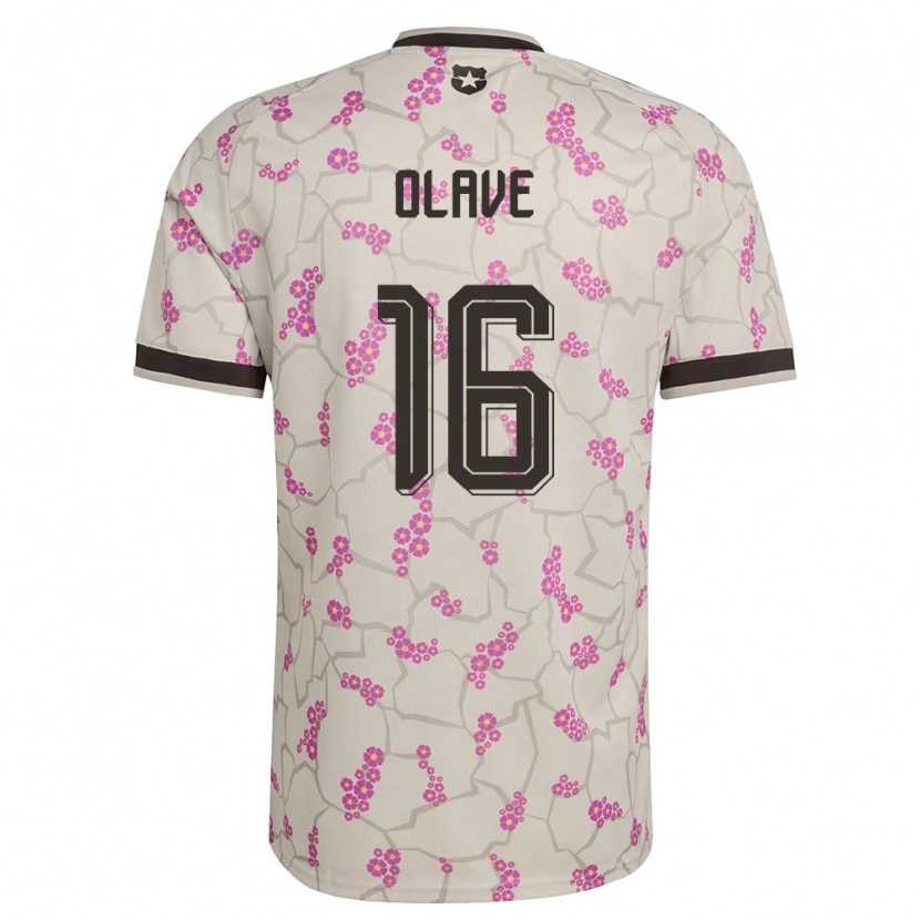 Danxen Mujer Camiseta Chile Isidora Olave #16 Blanco Púrpura 2ª Equipación 26-28 La Camisa