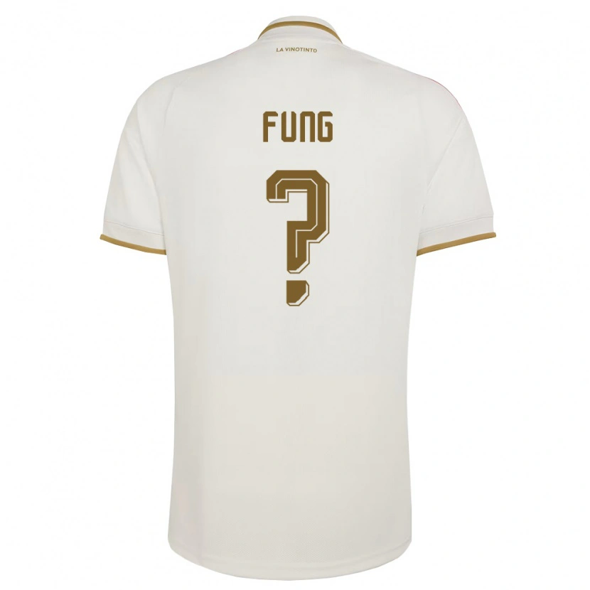 Danxen Mujer Camiseta Venezuela Victor Fung #0 Marfil Amarillo 2ª Equipación 26-28 La Camisa