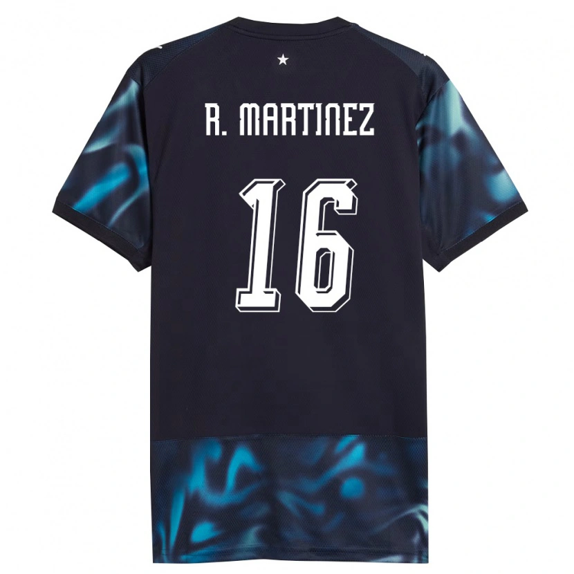 Danxen Mujer Camiseta Paraguay Ramona Martínez #16 Marino Azul Cielo 2ª Equipación 26-28 La Camisa