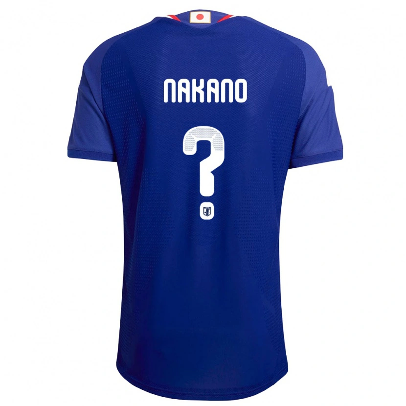 Danxen Niño Camiseta Japón Haruto Nakano #0 Azul Blanco Rojo 1ª Equipación 26-28 La Camisa