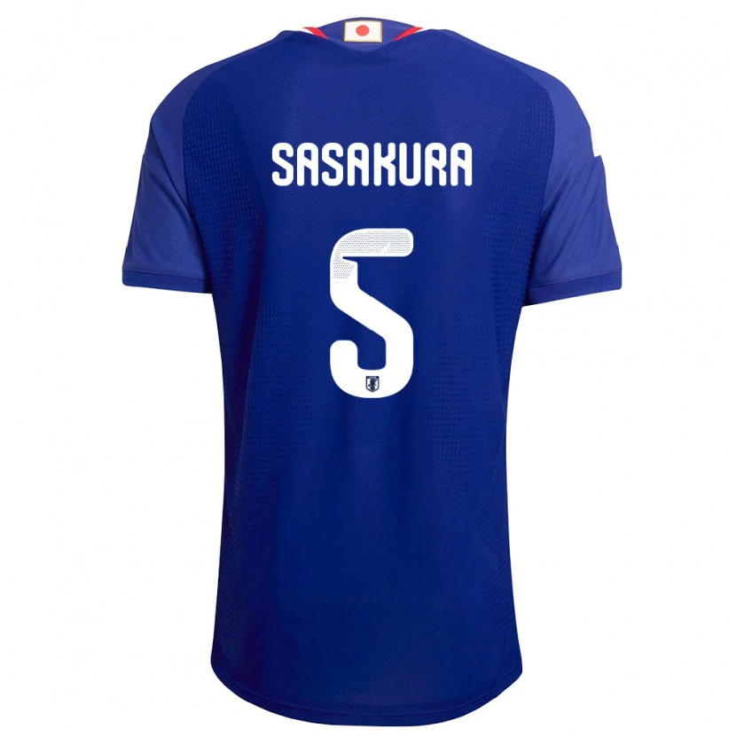 Danxen Niño Camiseta Japón Takuma Sasakura #5 Azul Blanco Rojo 1ª Equipación 26-28 La Camisa