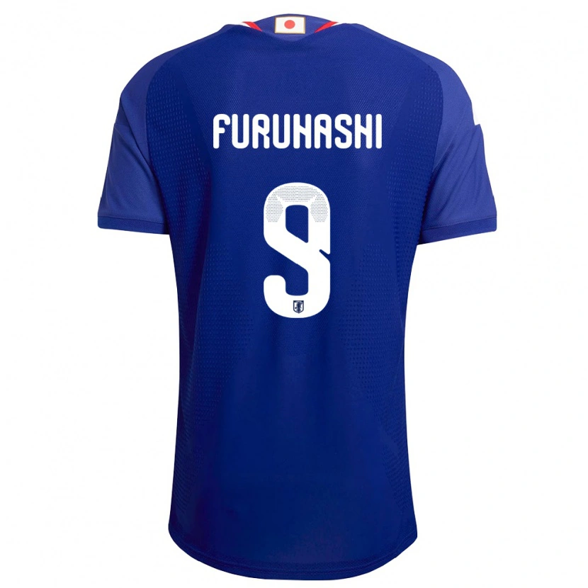 Danxen Niño Camiseta Japón Kyogo Furuhashi #9 Azul Blanco Rojo 1ª Equipación 26-28 La Camisa