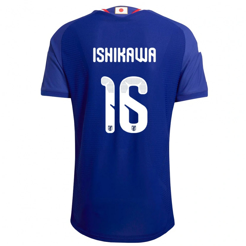 Danxen Niño Camiseta Japón Togo Ishikawa #16 Azul Blanco Rojo 1ª Equipación 26-28 La Camisa