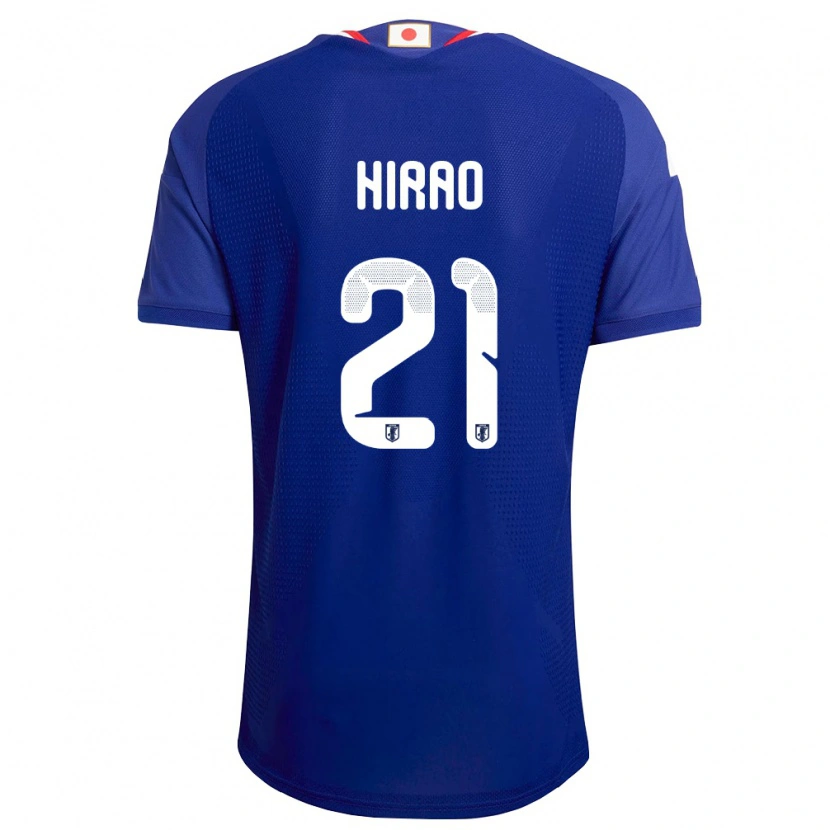 Danxen Niño Camiseta Japón Chika Hirao #21 Azul Blanco Rojo 1ª Equipación 26-28 La Camisa