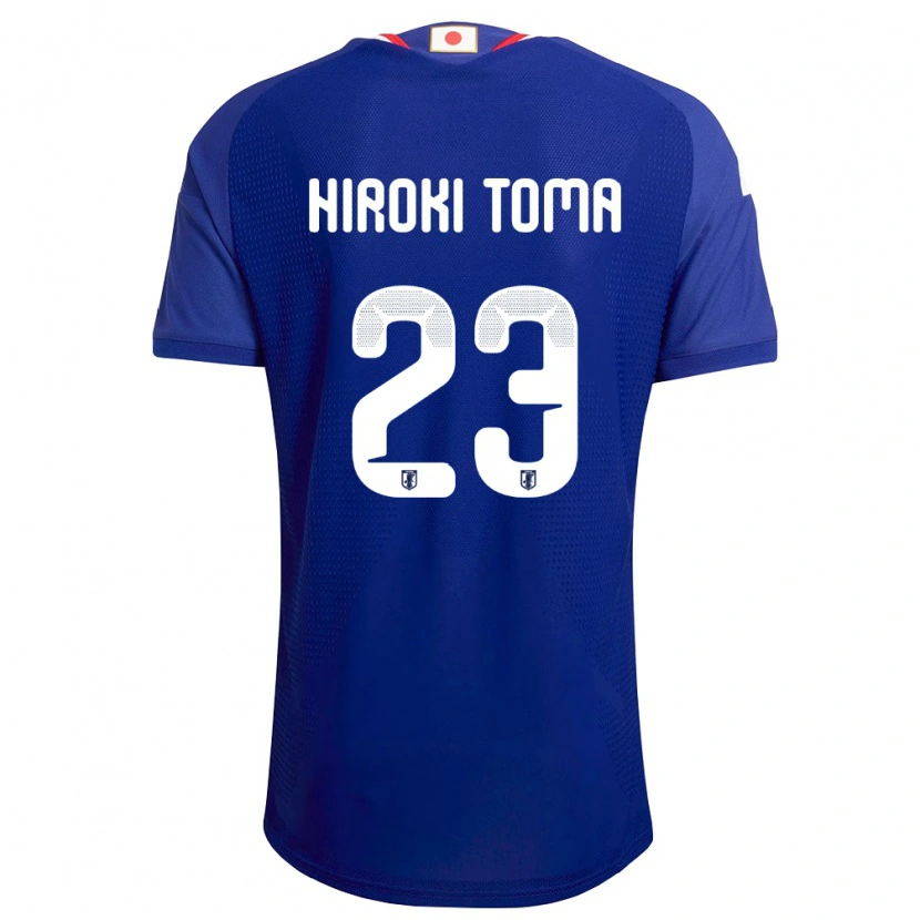 Danxen Niño Camiseta Japón Otavio Hiroki Toma #23 Azul Blanco Rojo 1ª Equipación 26-28 La Camisa