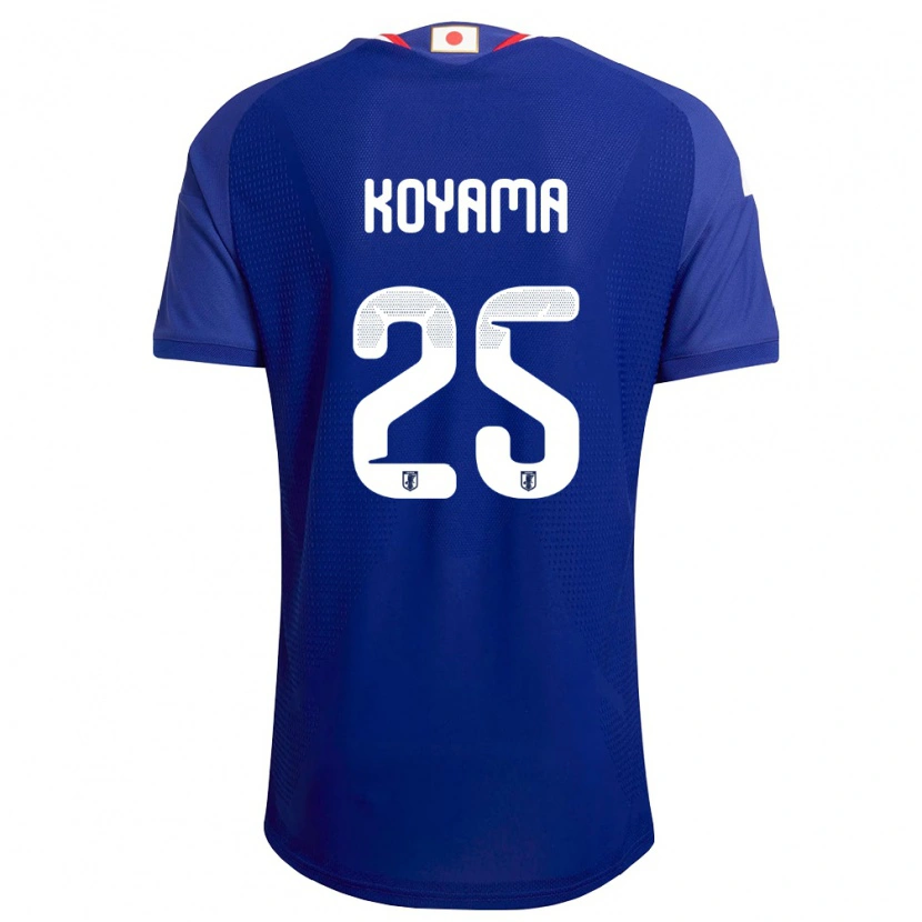 Danxen Niño Camiseta Japón Shinomi Koyama #25 Azul Blanco Rojo 1ª Equipación 26-28 La Camisa