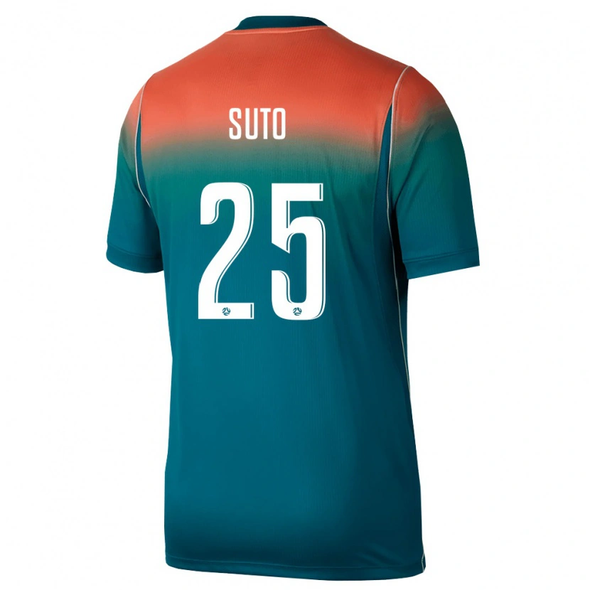 Danxen Niño Camiseta Australia Ante Suto #25 Verde Rosa 2ª Equipación 26-28 La Camisa