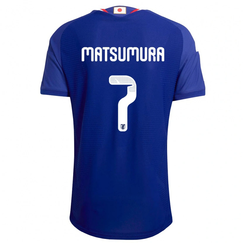 Danxen Hombre Camiseta Japón Kosuke Matsumura #7 Azul Blanco Rojo 1ª Equipación 26-28 La Camisa