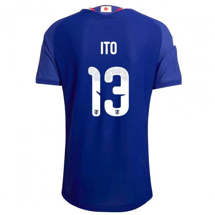 Danxen Hombre Camiseta Japón Ko Ito #13 Azul Blanco Rojo 1ª Equipación 26-28 La Camisa