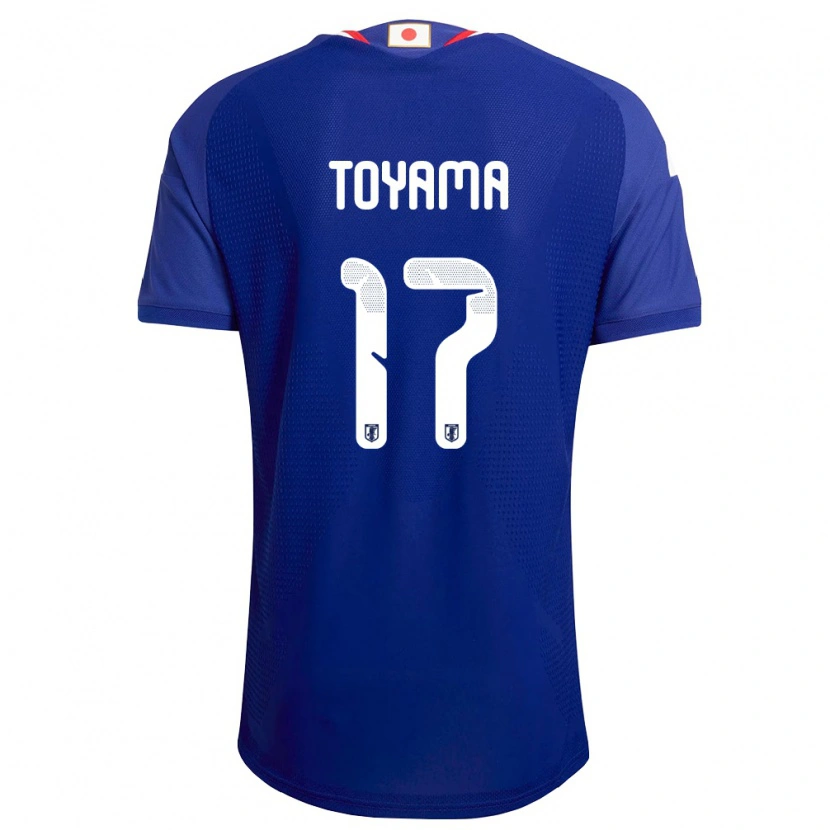 Danxen Hombre Camiseta Japón Koe Toyama #17 Azul Blanco Rojo 1ª Equipación 26-28 La Camisa