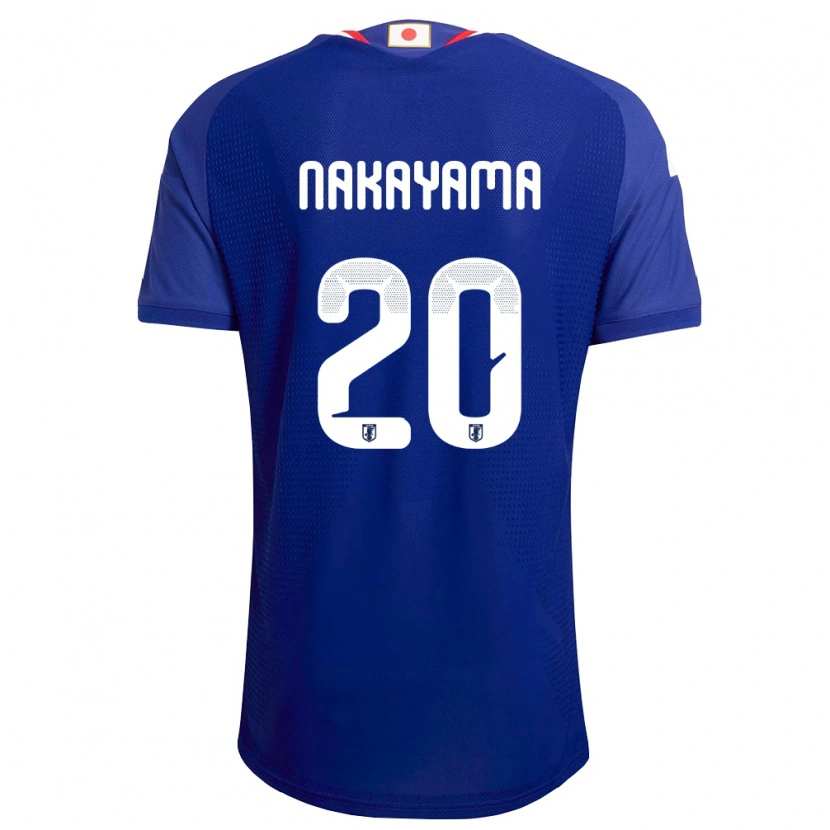 Danxen Hombre Camiseta Japón Yuta Nakayama #20 Azul Blanco Rojo 1ª Equipación 26-28 La Camisa