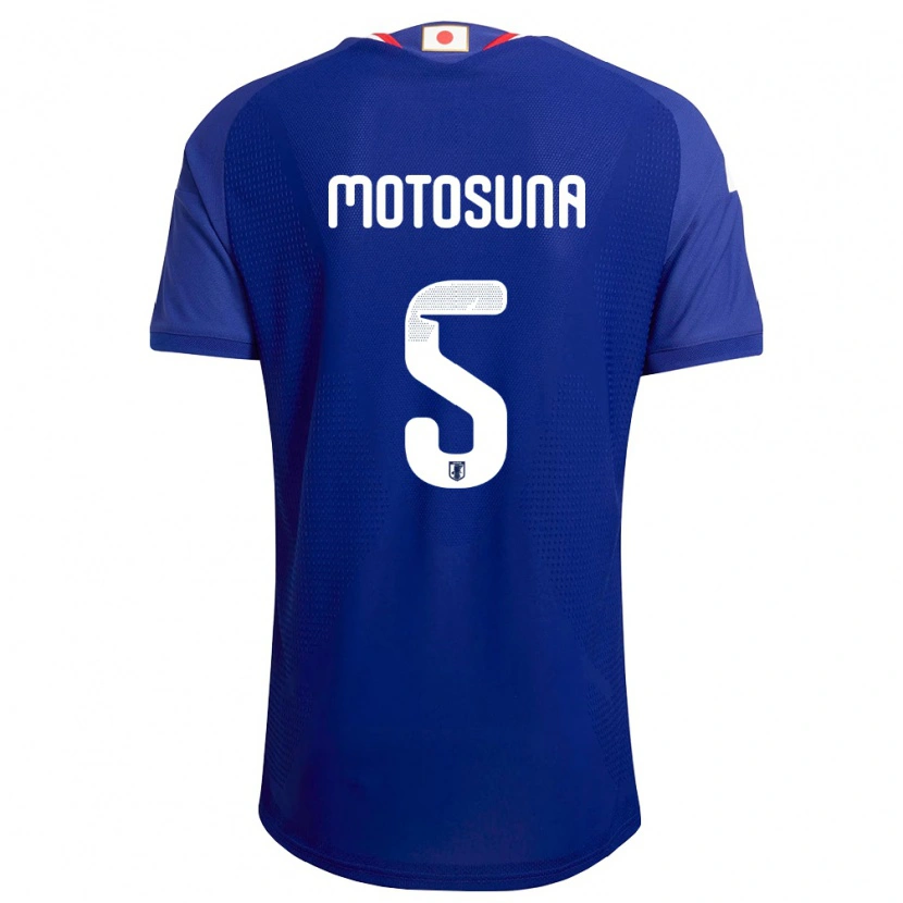 Danxen Mujer Camiseta Japón Anthony Motosuna #5 Azul Blanco Rojo 1ª Equipación 26-28 La Camisa