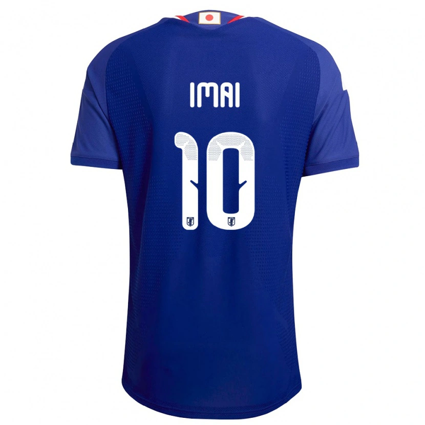 Danxen Mujer Camiseta Japón Kento Imai #10 Azul Blanco Rojo 1ª Equipación 26-28 La Camisa