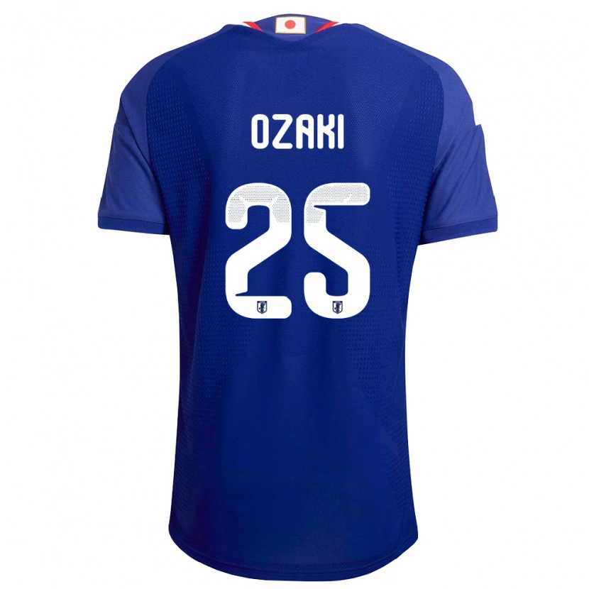 Danxen Mujer Camiseta Japón Kairu Ozaki #25 Azul Blanco Rojo 1ª Equipación 26-28 La Camisa