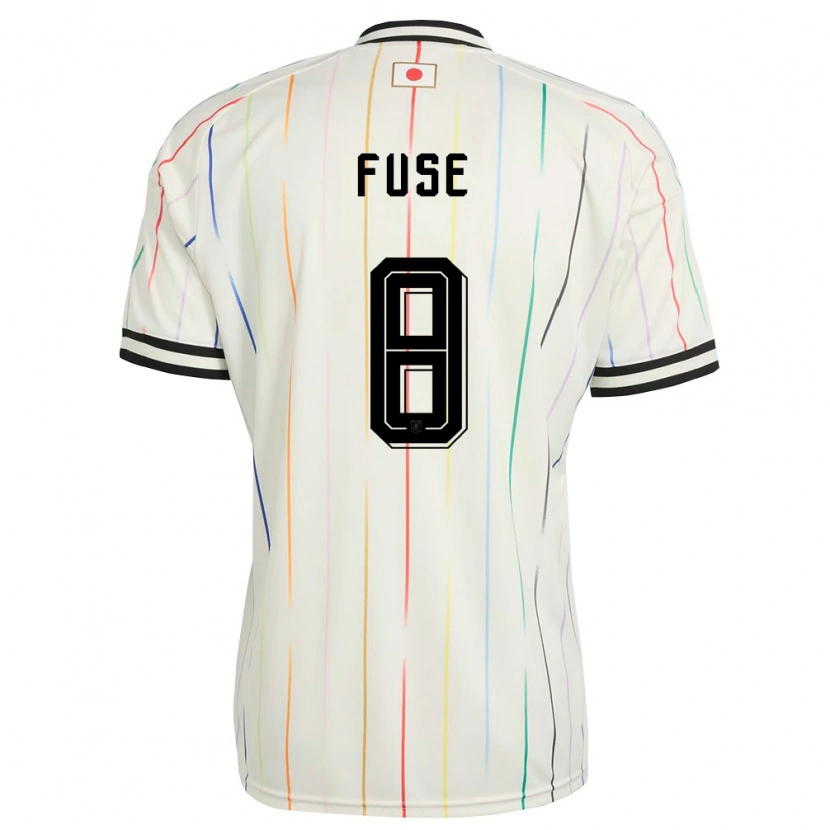 Danxen Mujer Camiseta Japón Katsuma Fuse #8 Blanco Negro 2ª Equipación 26-28 La Camisa