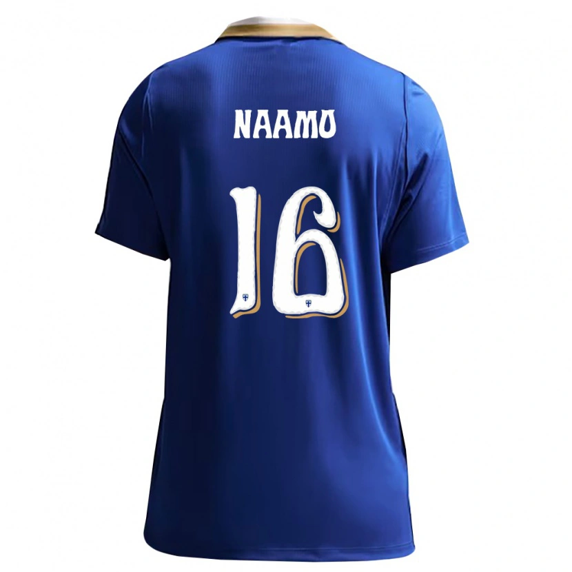 Danxen Niño Camiseta Finlandia Dario Naamo #16 Azul Blanco 2ª Equipación 26-28 La Camisa