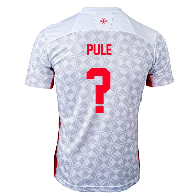 Danxen Niño Camiseta Malta Zack Pule #0 Gris Blanco Rojo 2ª Equipación 26-28 La Camisa