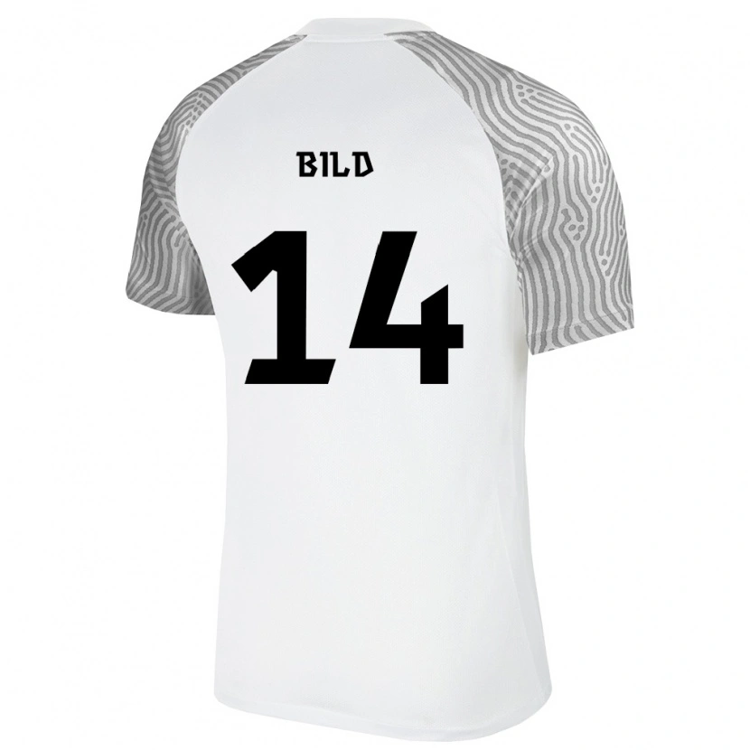 Danxen Niño Camiseta Estonia Aksel Bild #14 Blanco Gris 2ª Equipación 26-28 La Camisa