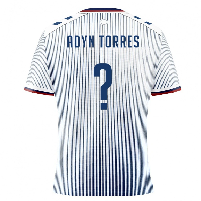 Danxen Niño Camiseta Puerto Rico Adyn Torres #0 Azul Real Blanco 2ª Equipación 26-28 La Camisa