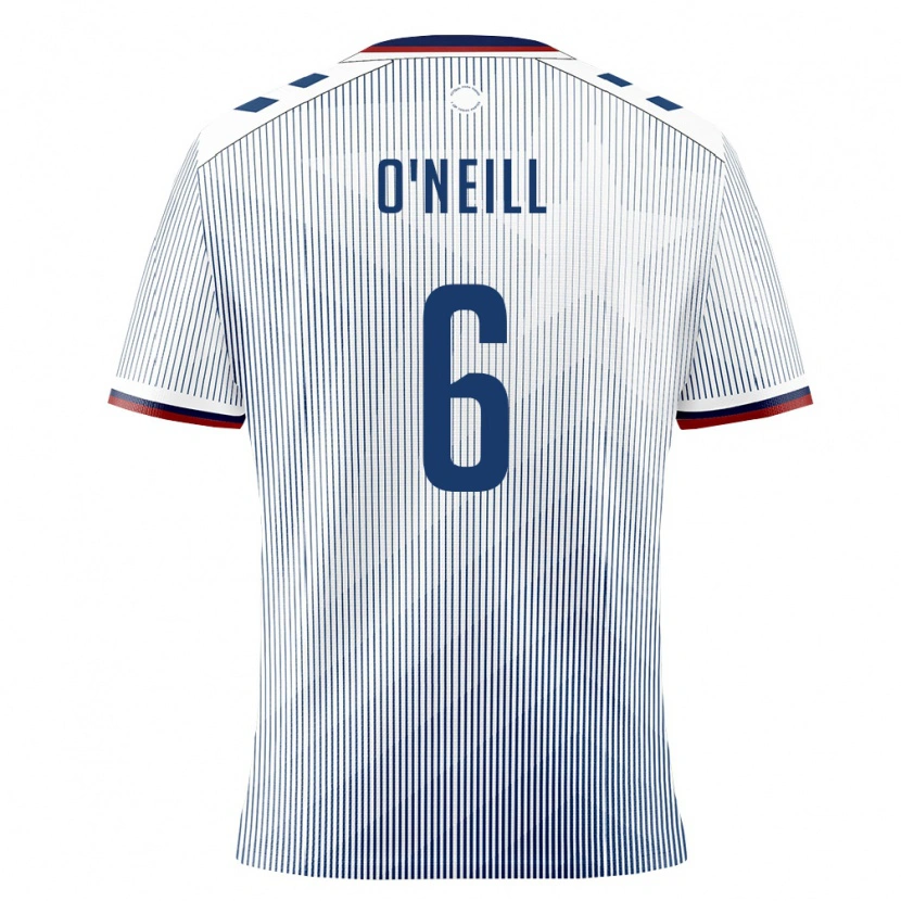 Danxen Niño Camiseta Puerto Rico Juan O'neill #6 Azul Real Blanco 2ª Equipación 26-28 La Camisa