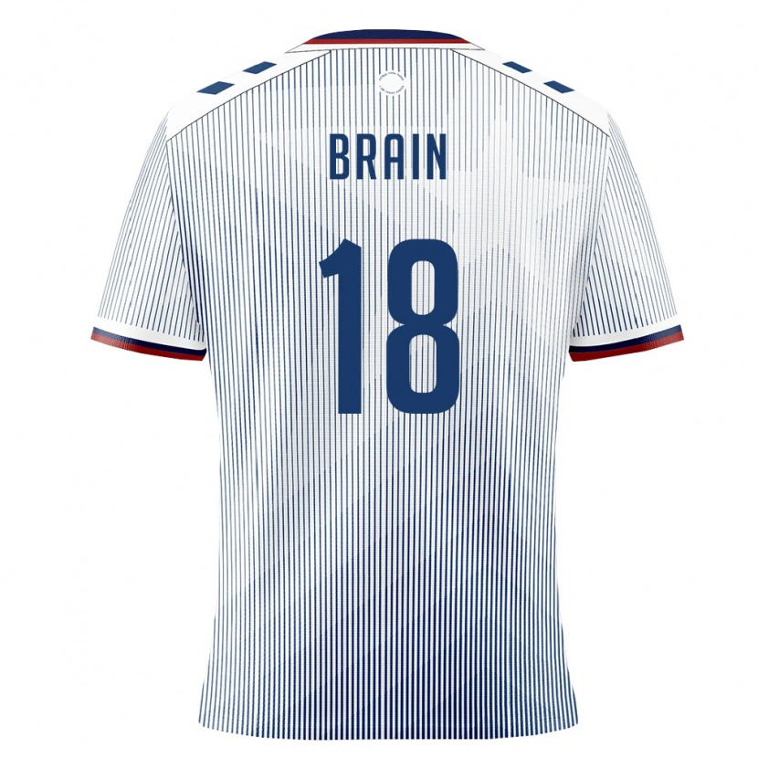 Danxen Niño Camiseta Puerto Rico Reef Brain #18 Azul Real Blanco 2ª Equipación 26-28 La Camisa