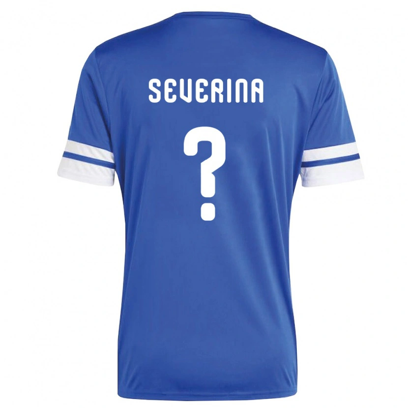 Danxen Hombre Camiseta Curazao Xander Severina #0 Marino Blanco 1ª Equipación 26-28 La Camisa