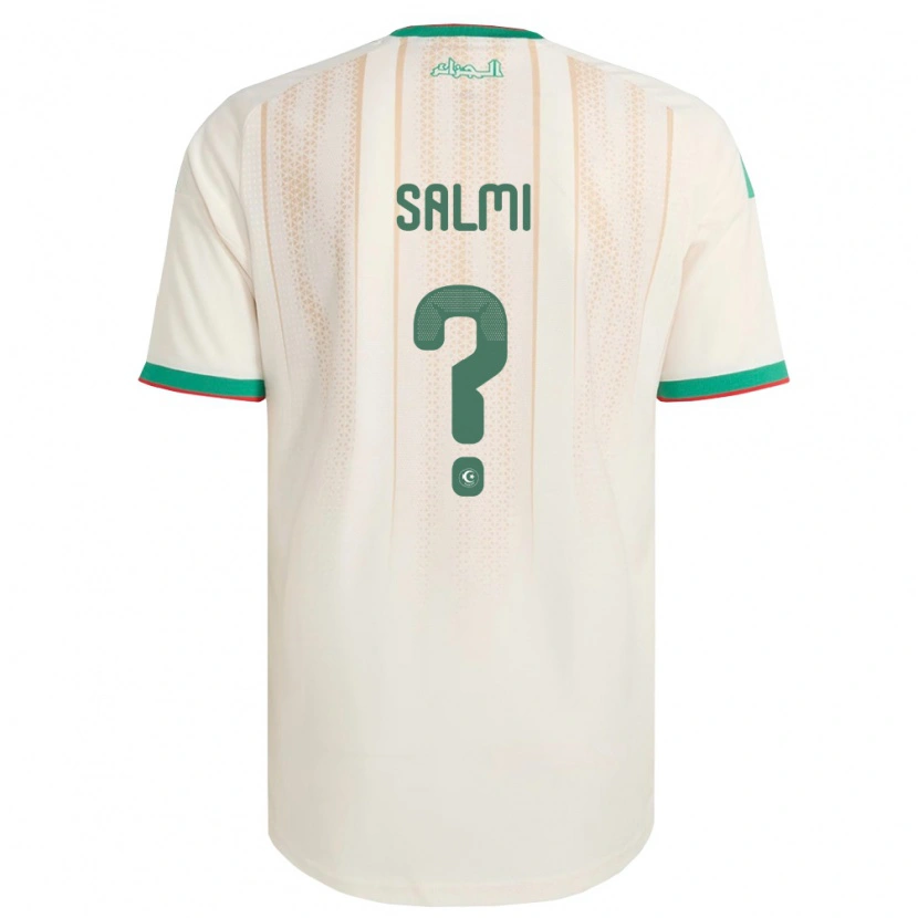 Danxen Mujer Camiseta Argelia Mounib Salmi #0 Marfil Verde Rojo 1ª Equipación 26-28 La Camisa