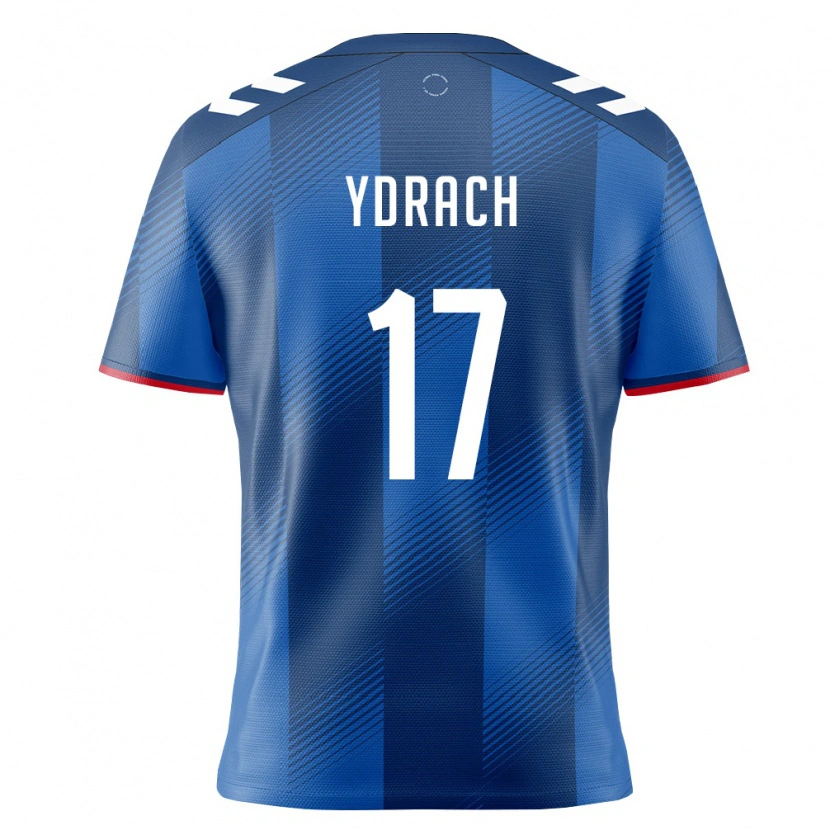 Danxen Mujer Camiseta Puerto Rico Beto Ydrach #17 Azul Real Rojo Blanco 1ª Equipación 26-28 La Camisa