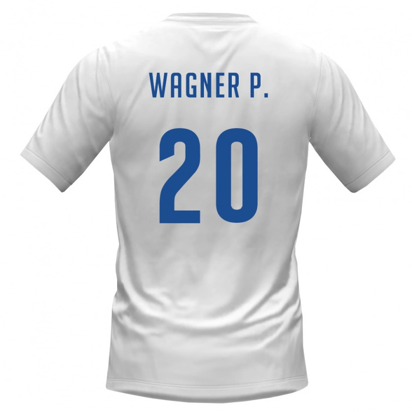 Danxen Mujer Camiseta Cabo Verde Wagner Pina #20 Blanco Borgoña 2ª Equipación 26-28 La Camisa