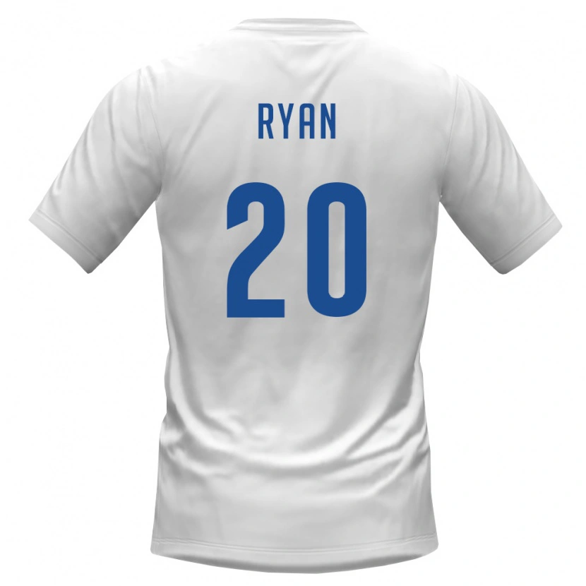 Danxen Mujer Camiseta Cabo Verde Ryan Mendes #20 Blanco Borgoña 2ª Equipación 26-28 La Camisa