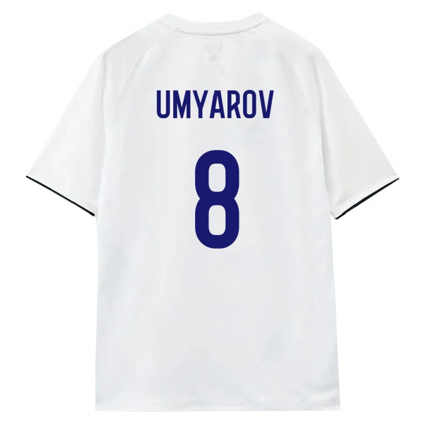 Danxen Mujer Camiseta Rusia Nail Umyarov #8 Blanco Marrón Negro 2ª Equipación 26-28 La Camisa