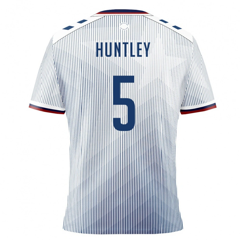 Danxen Mujer Camiseta Puerto Rico Marcelo Huntley #5 Azul Real Blanco 2ª Equipación 26-28 La Camisa