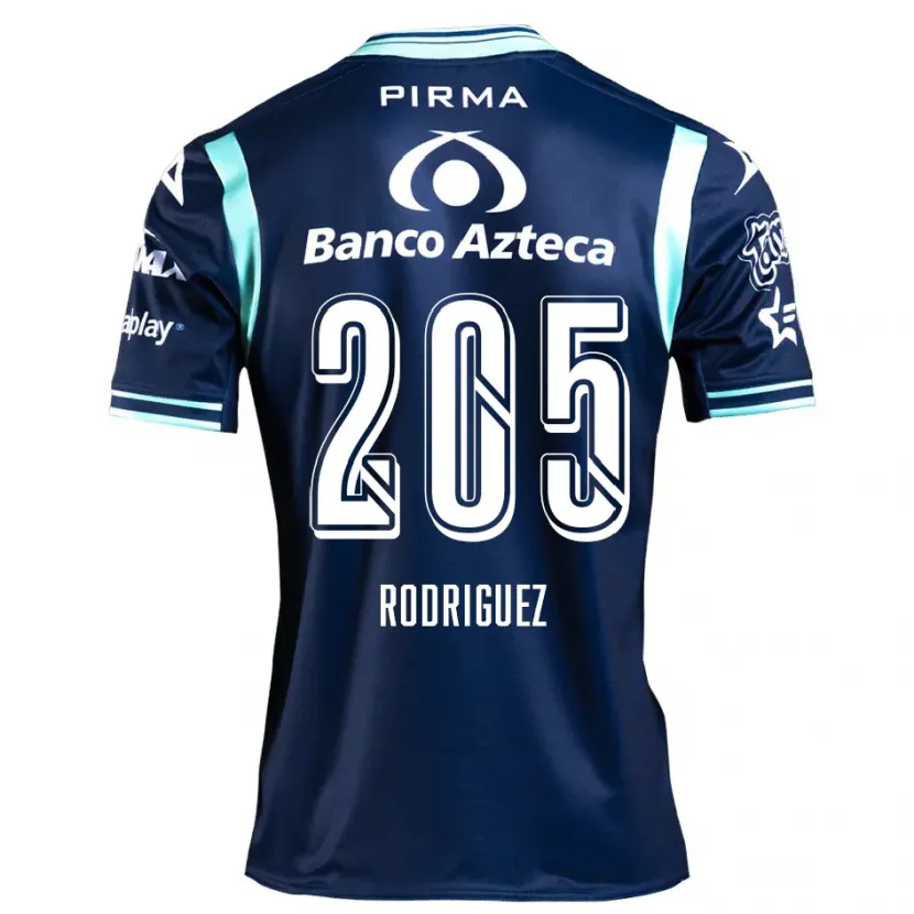 Danxen Niño Camiseta Alberto Rodríguez #205 Azul Marino 2ª Equipación 2024/25 La Camisa