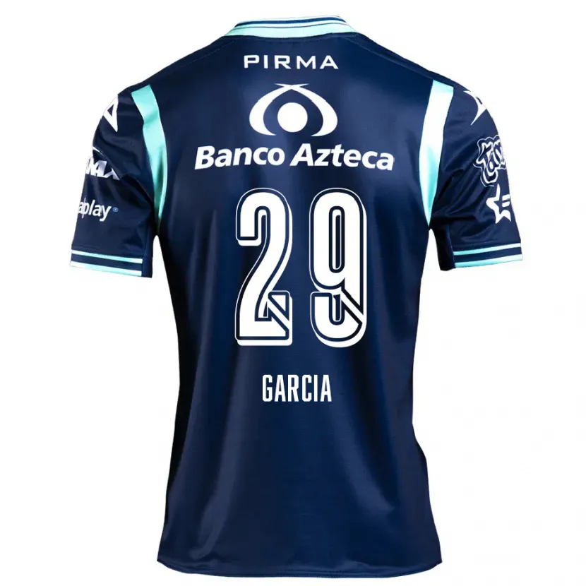 Danxen Hombre Camiseta Emiliano García #29 Azul Marino 2ª Equipación 2024/25 La Camisa